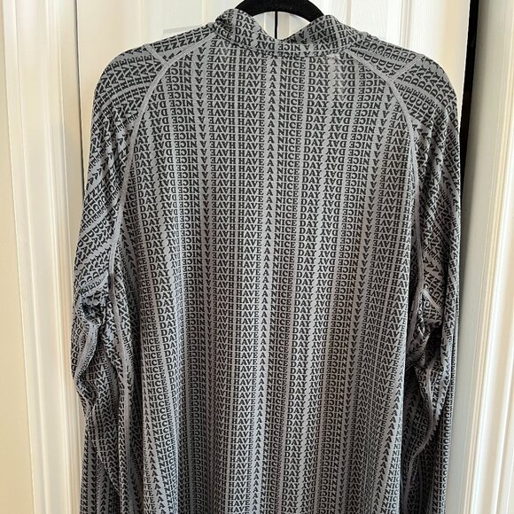 SAXX Men's XXL Thermo Regulated Base Layer Long Sleep Half Zip Shirt - Picture 2 of 5